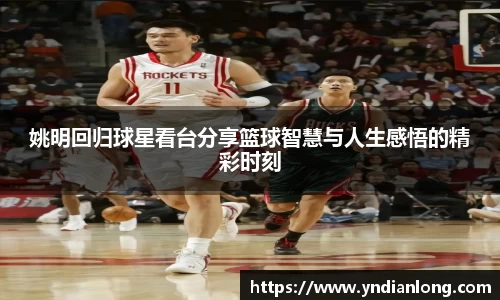 姚明回归球星看台分享篮球智慧与人生感悟的精彩时刻